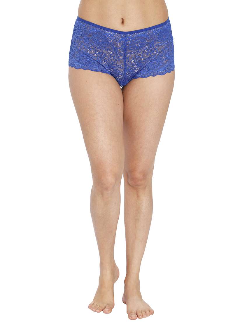 women lace detailed boy shorts combo - 21639673 -  Standard Image - 3