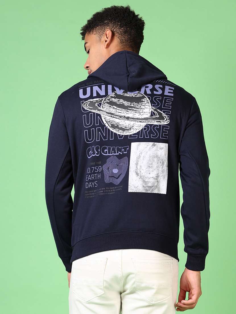 men long sleeves front & back print sweatshirt - 21639842 -  Standard Image - 3