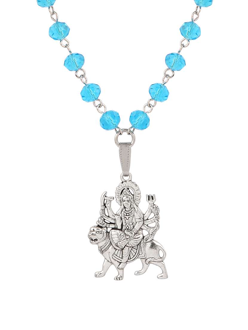 men sacred idol pendant with chain