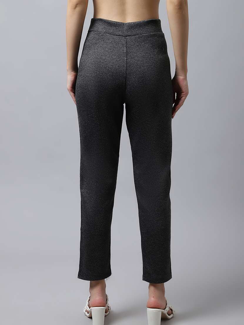 women pack of 2 solid woolen jeggings - 21639909 -  Standard Image - 5