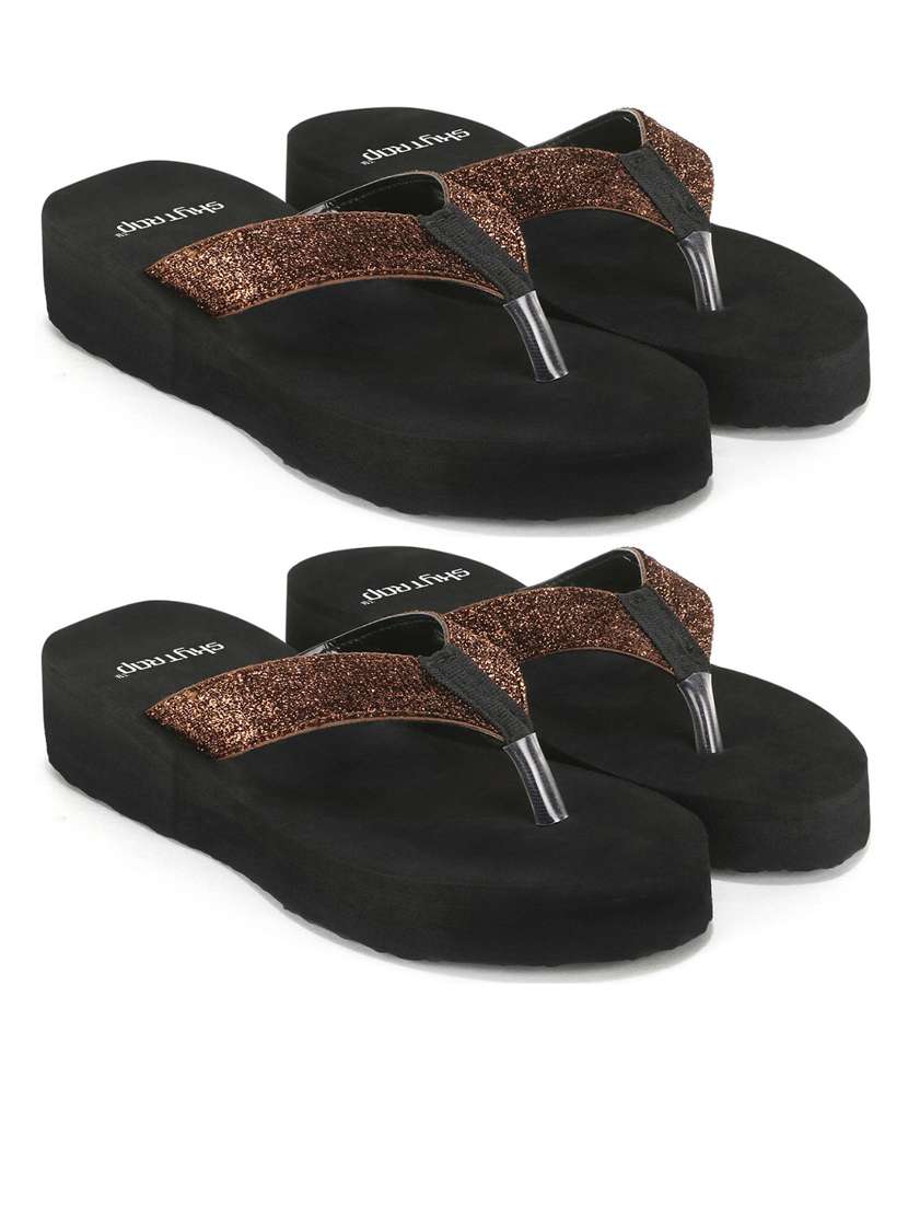 women pack of 2 comfy lounge flip-flops - 21640352 - Zoom Image - 0