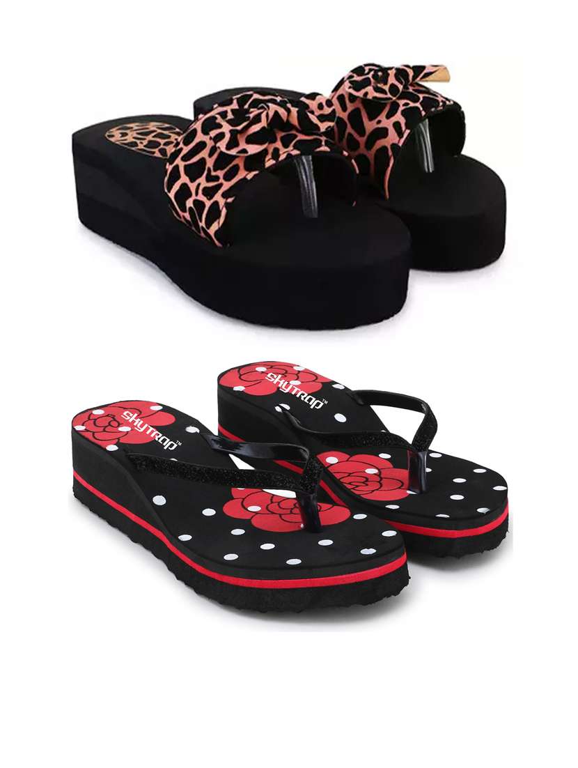 women pack of 2 comfy lounge flip-flops - 21640547 -  Zoom Image - 0