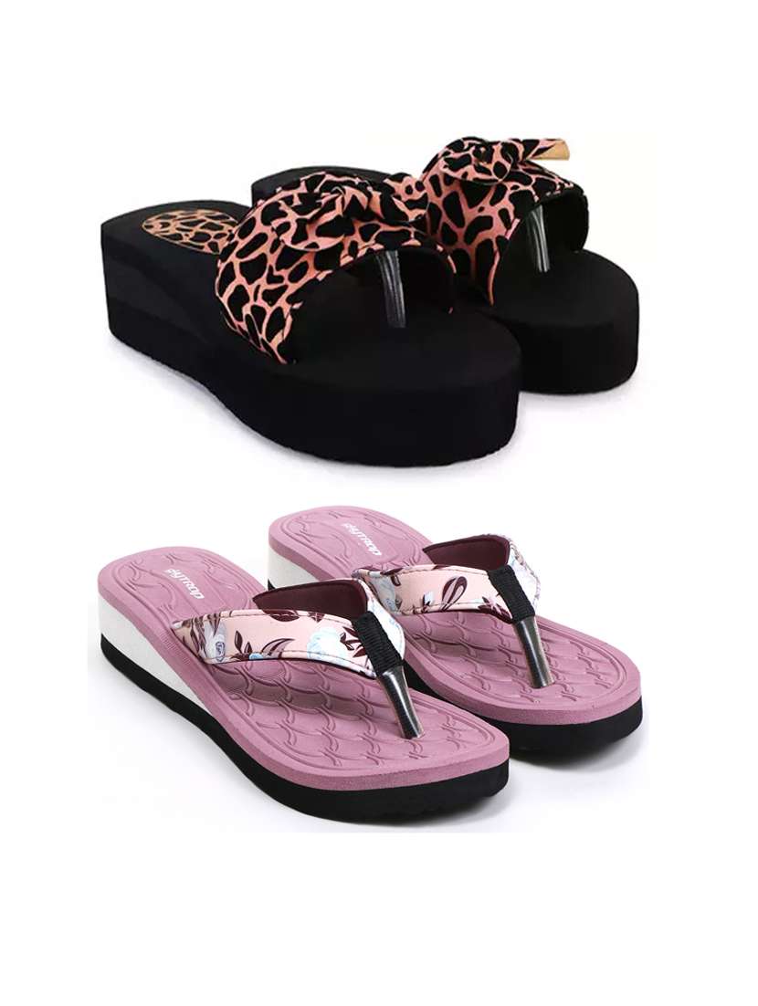 women pack of 2 slippers - 21640563 -  Zoom Image - 0