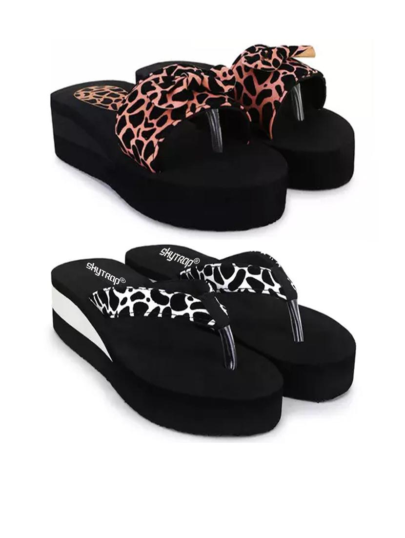 women pack of 2 comfy lounge flip-flops