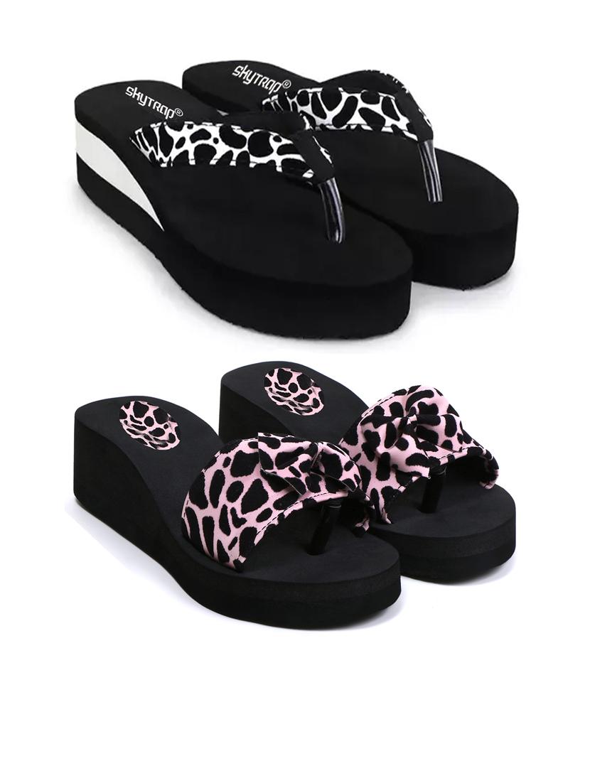 women pack of 2 comfy lounge flip-flops