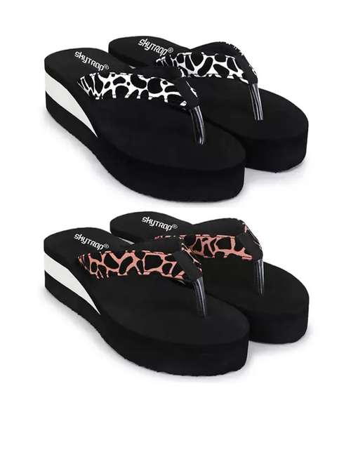 women pack of 2 comfy lounge flip-flops - 21640737 -  Standard Image - 0