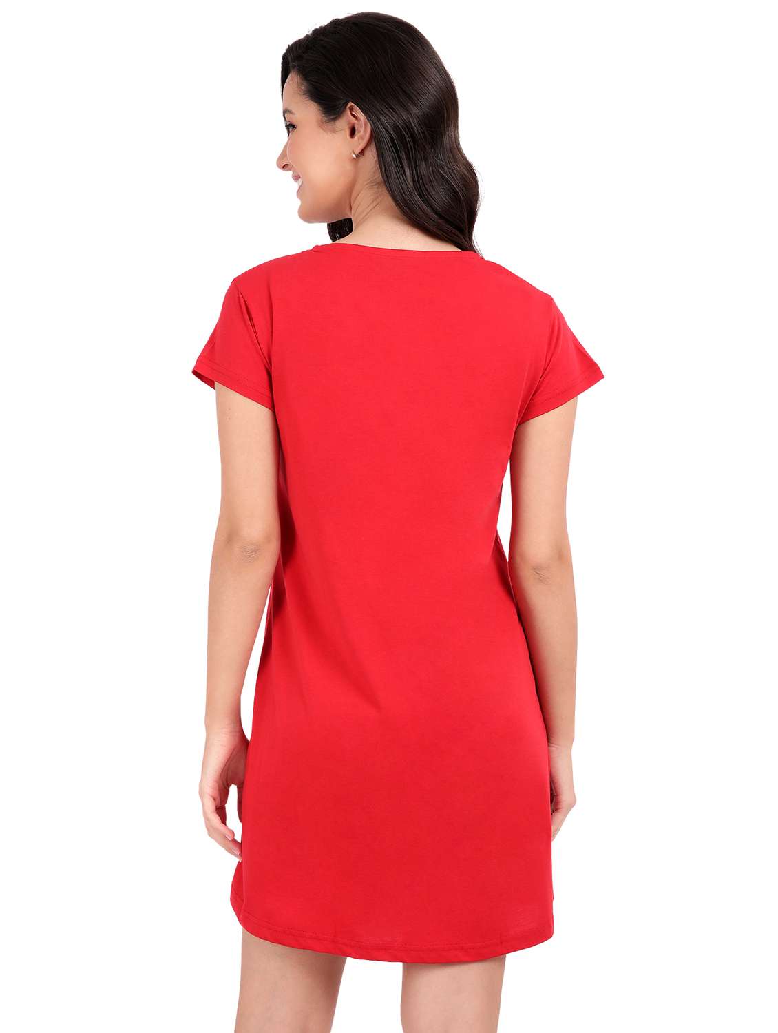 women printed cotton sleepshirts - 21641021 -  Standard Image - 3