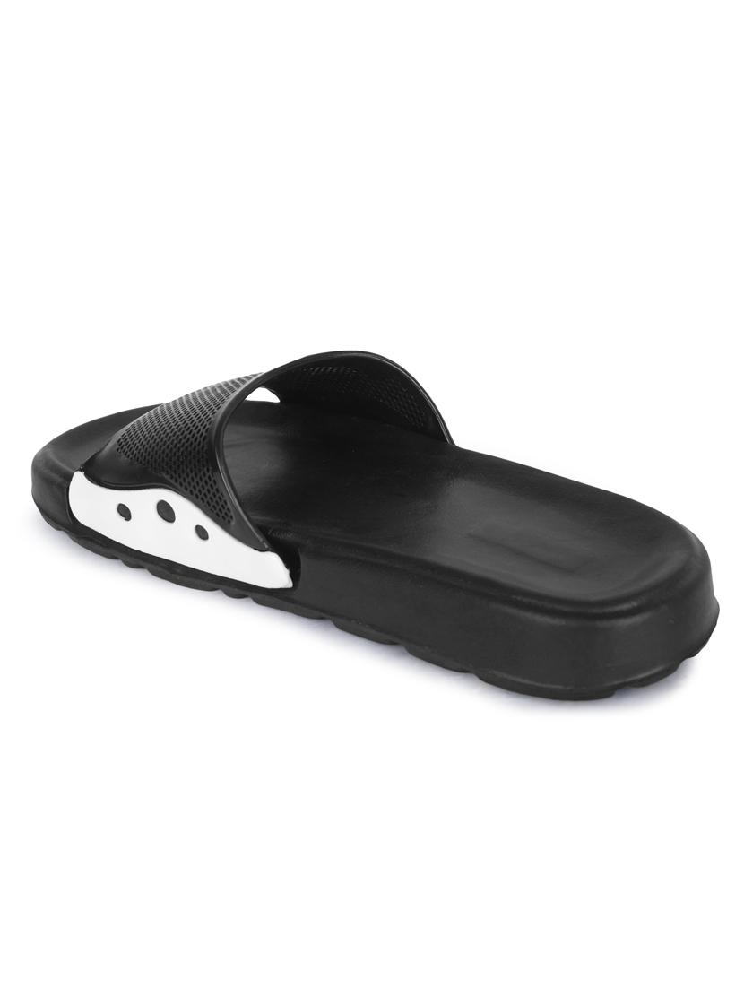men solid slider flip flop - 21641100 - Standard Image - 3