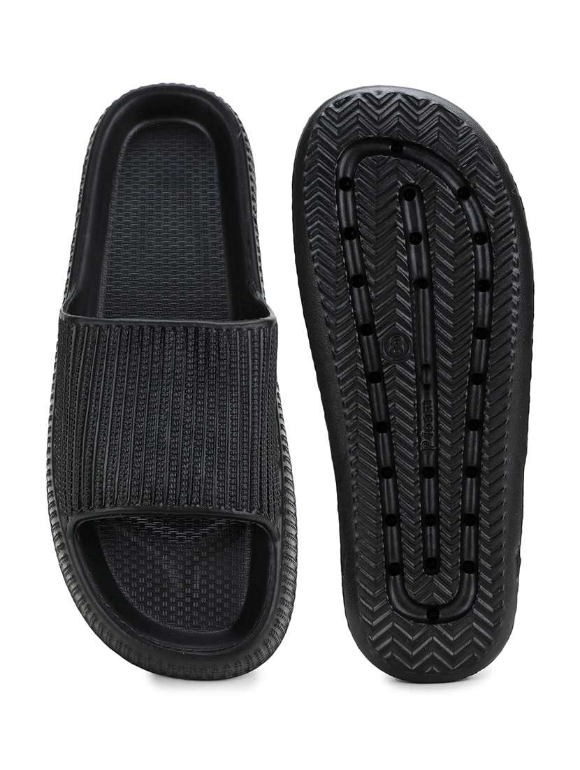 men solid slider flip flop - 21641108 -  Standard Image - 5