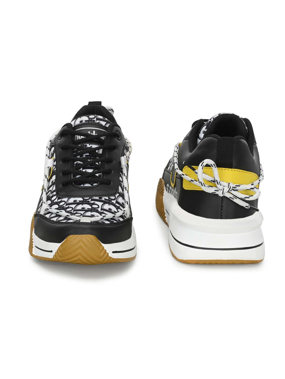 men printed lace up sneaker - 21641122 -  Standard Image - 5