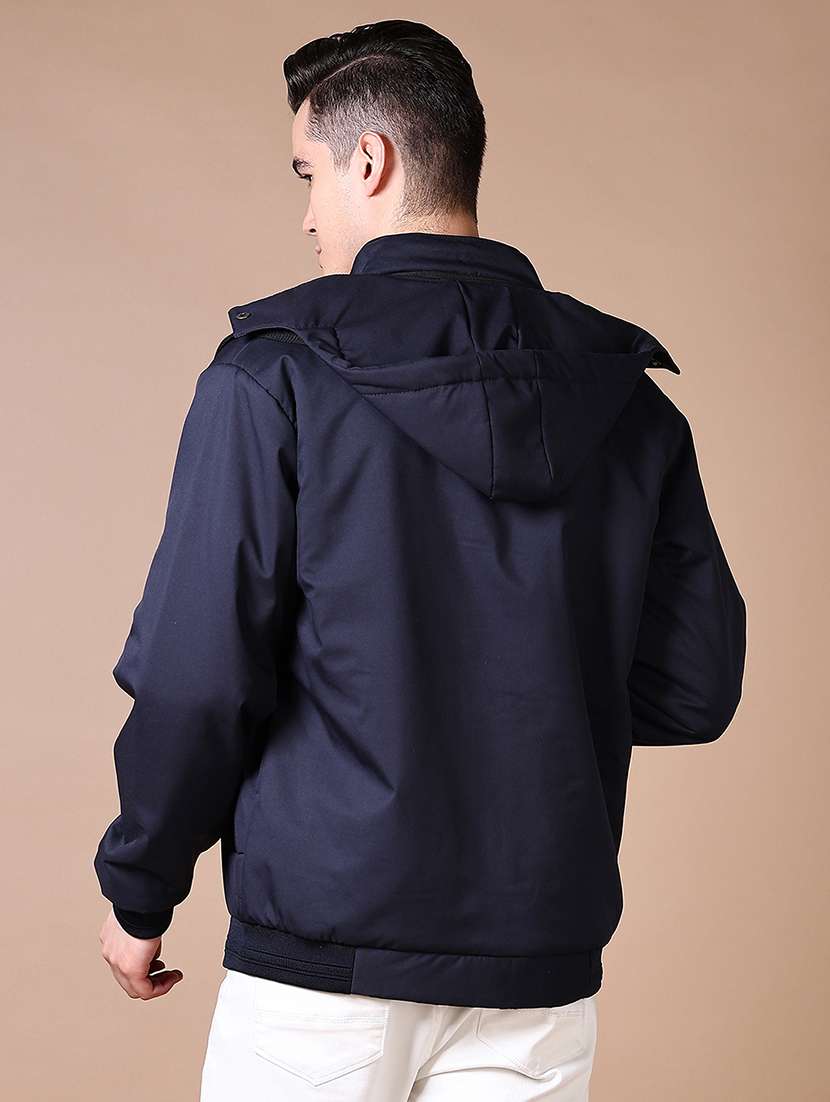 men solid long sleeve casual jacket - 21641375 -  Standard Image - 3