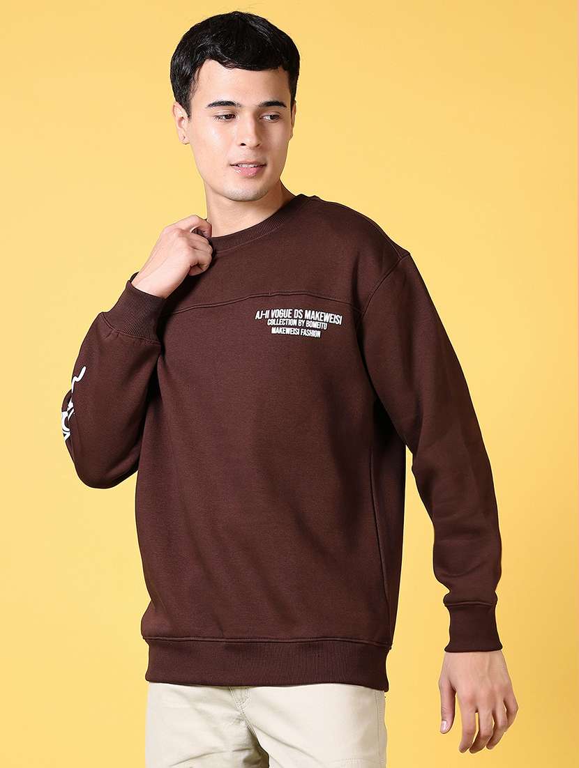 men long sleeve regular fit sweatshirt - 21641392 -  Zoom Image - 0