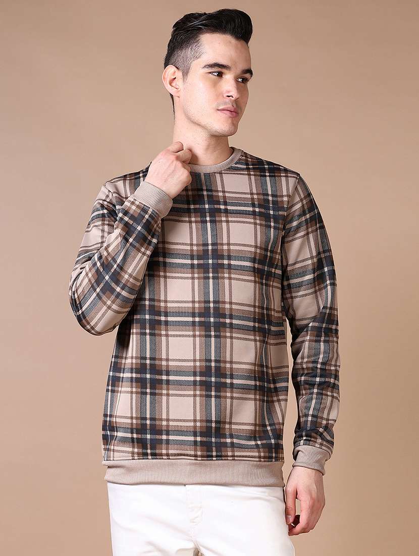 men long sleeve regular fit sweatshirt