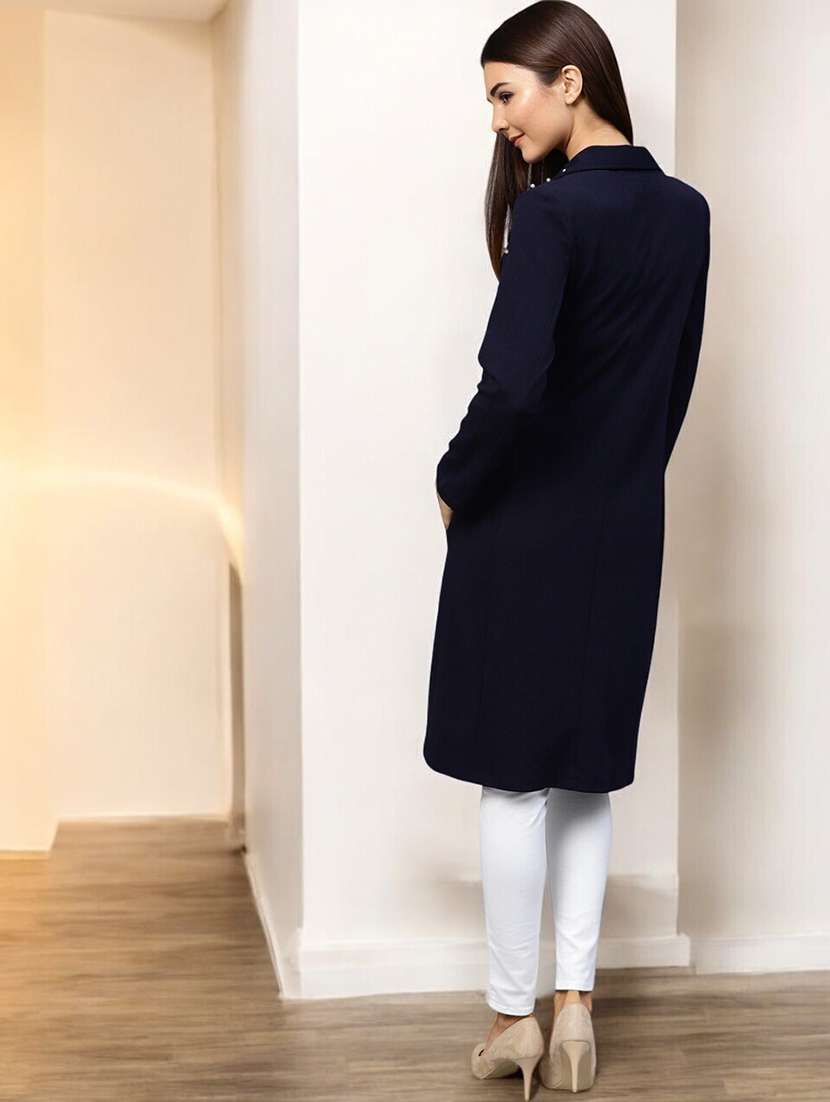 women embellished long sleeve regular shrug - 21641482 -  Standard Image - 3