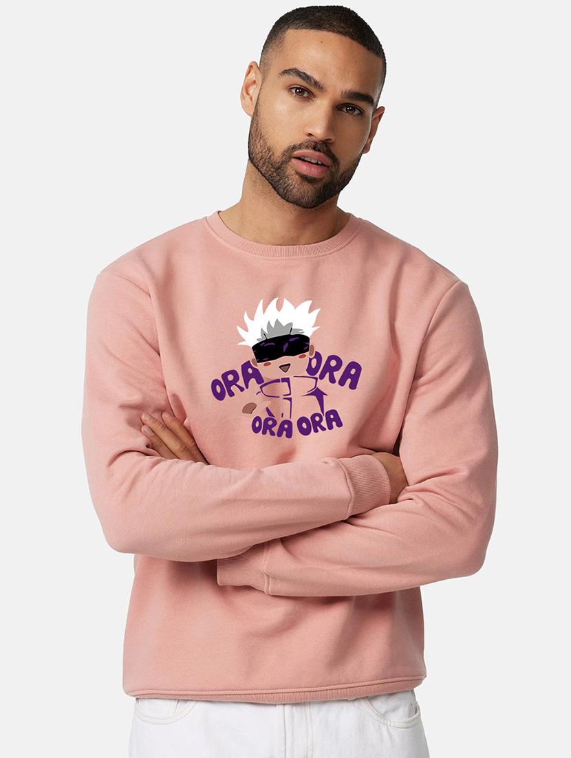 men front print regular fit sweatshirt - 21641552 - Zoom Image - 0