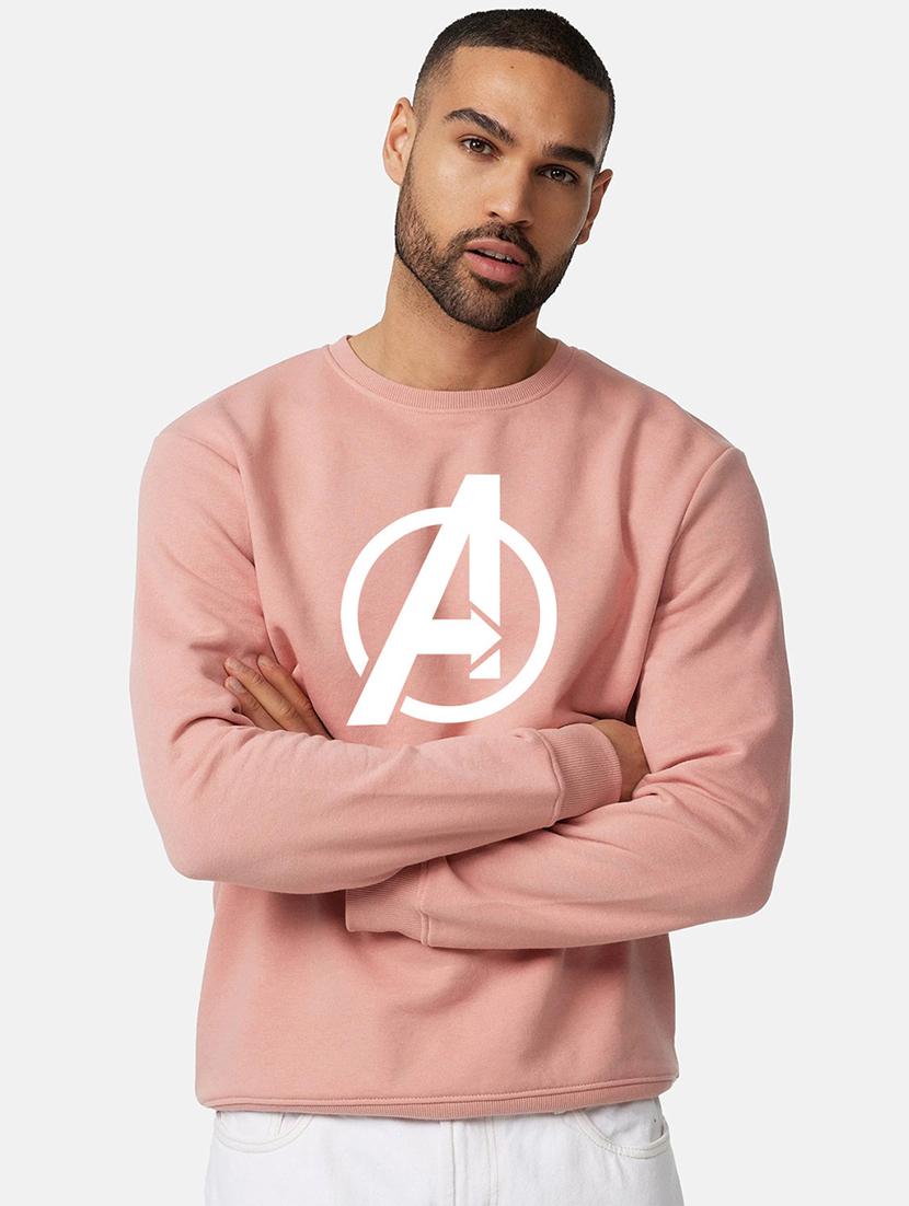 men front print regular fit sweatshirt - 21641555 - Zoom Image - 0