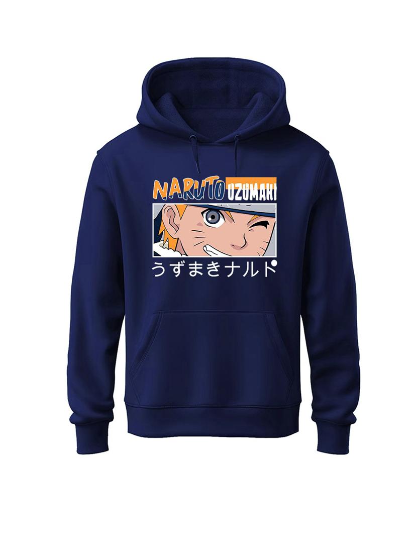 men regular fit printed hood neck sweatshirt - 21641587 - Zoom Image - 0
