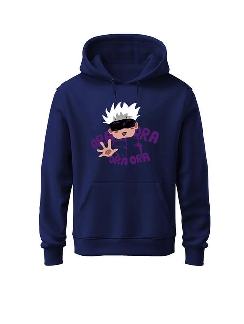 men regular fit printed hood neck sweatshirt - 21641599 - Standard Image - 0