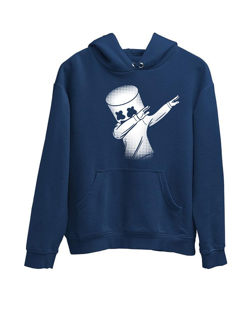 men regular fit printed hood neck sweatshirt - 21641621 - Zoom Image - 0