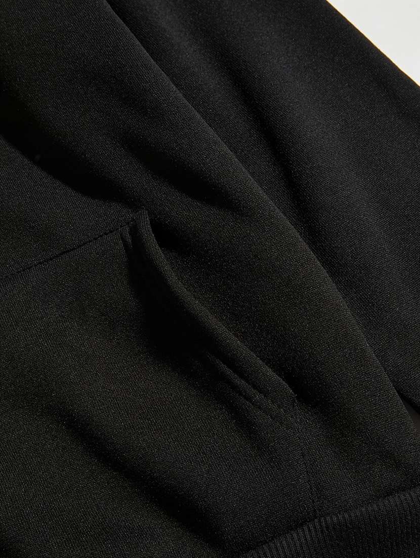 men front print hooded neck sweatshirt - 21641705 - Standard Image - 3
