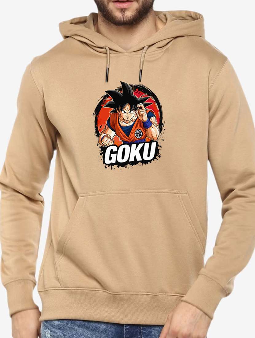 men front print hooded neck sweatshirt - 21641729 -  Zoom Image - 0