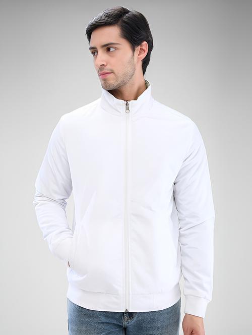men solid long sleeve casual jacket - 21642284 -  Standard Image - 0