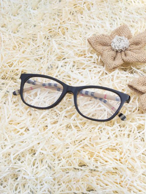 ted smith cat-eye black acetate spectacles frame for mens and womens - 21642414 - Standard Image - 0