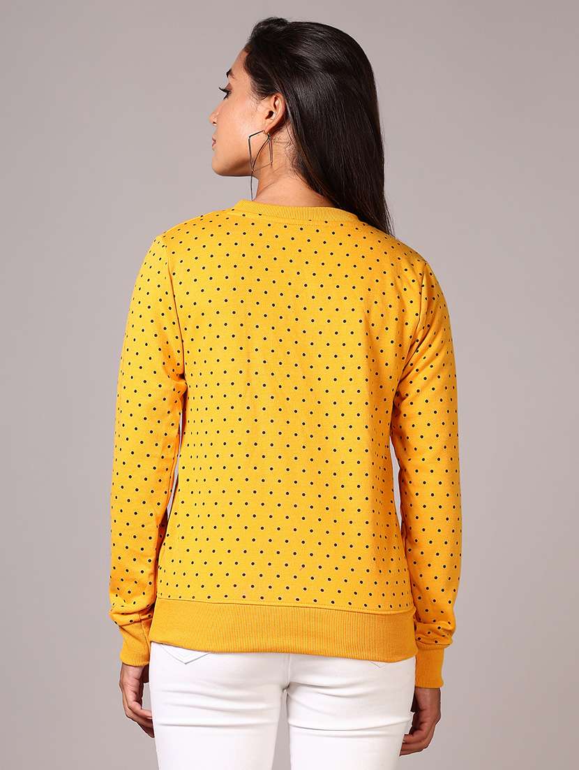 women printed long sleeves sweatshirt - 21642620 -  Standard Image - 3