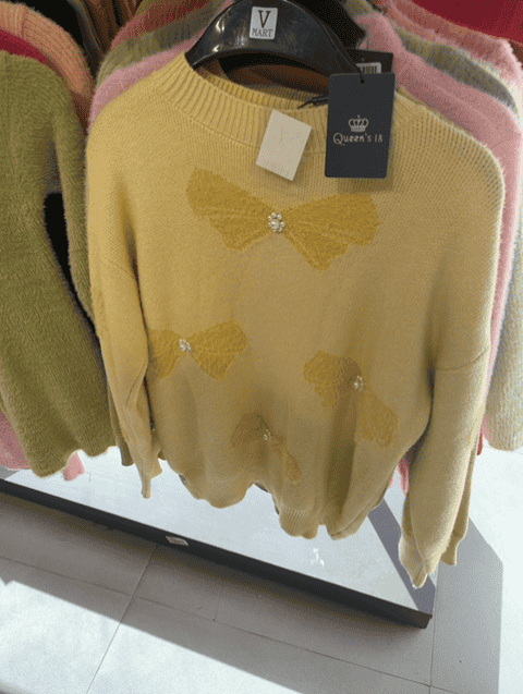 yellow polyester cardigan - 21642627 - Standard Image - 0