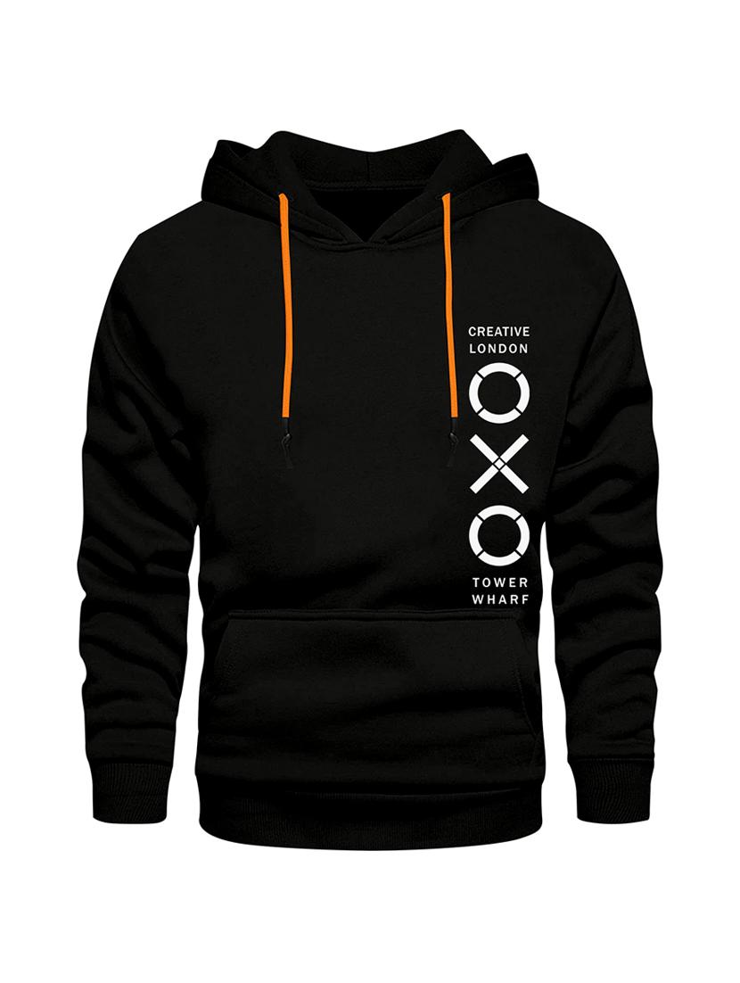 men long sleeves placement print sweatshirt - 21642686 - Zoom Image - 0