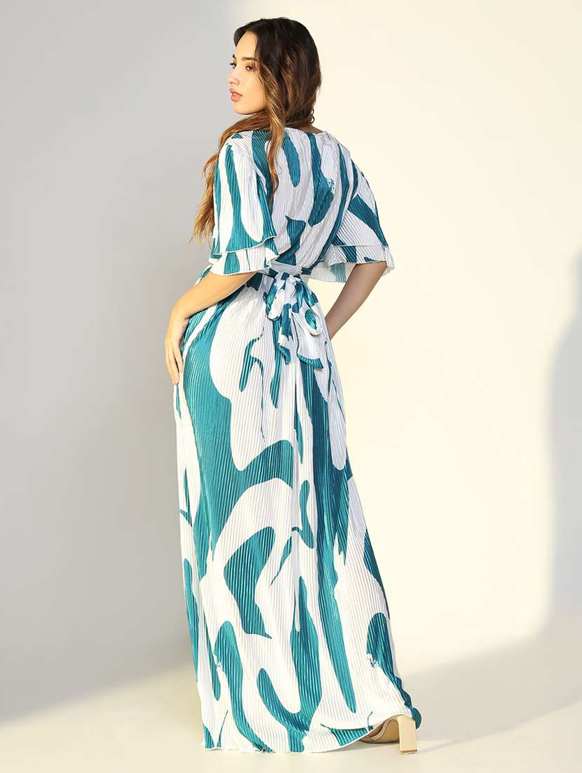 women printed top and skirt co-ord set - 21643274 -  Standard Image - 3