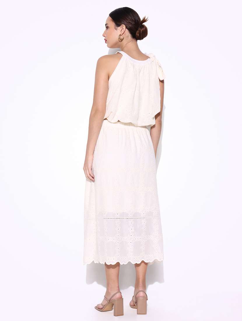 women lace detailed top and skirt co-ord set - 21643303 -  Standard Image - 3