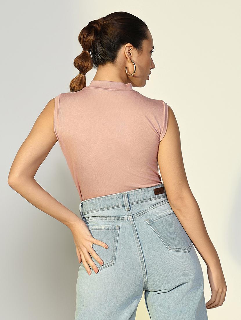 women solid sleeveless regular top - 21643389 - Standard Image - 3
