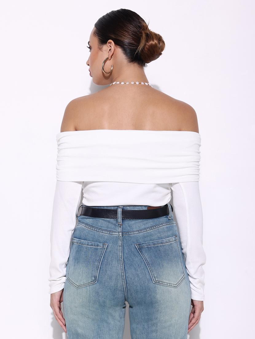 women solid sleeveless crop top - 21643406 - Standard Image - 3
