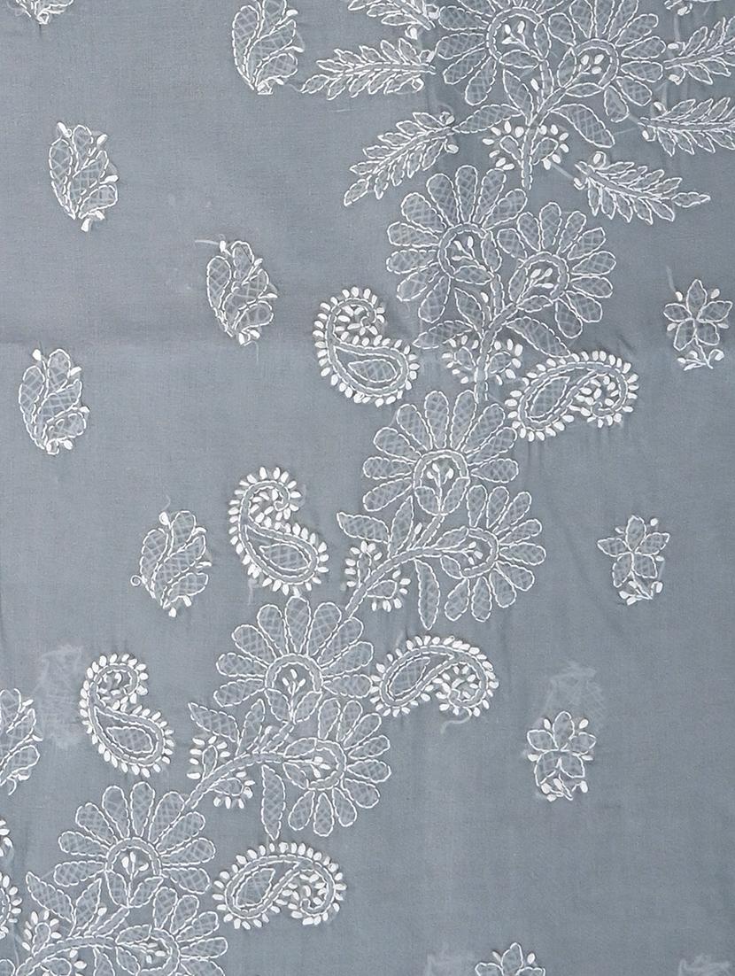 women chikankari work unstitched suit set - 21643584 - Standard Image - 3