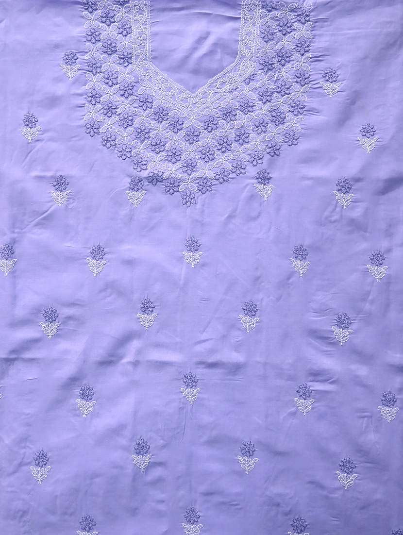 women chikankari work unstitched suit set - 21643592 - Standard Image - 3