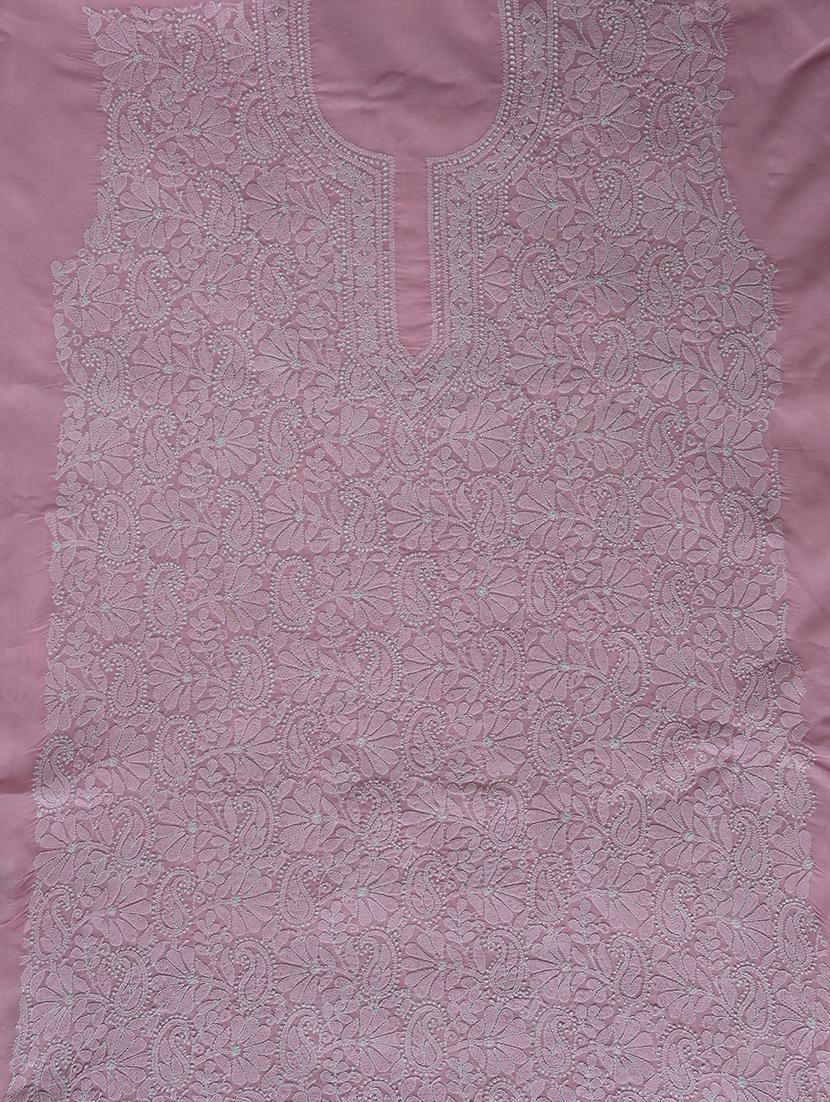 women chikankari work unstitched suit set - 21643596 - Standard Image - 3