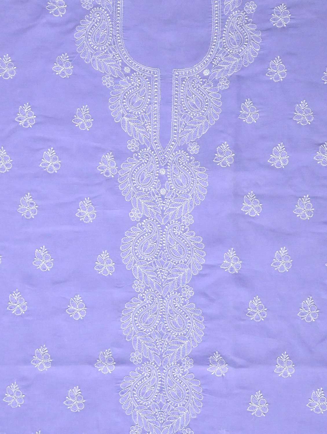 women chikankari work unstitched suit set - 21643604 - Standard Image - 3