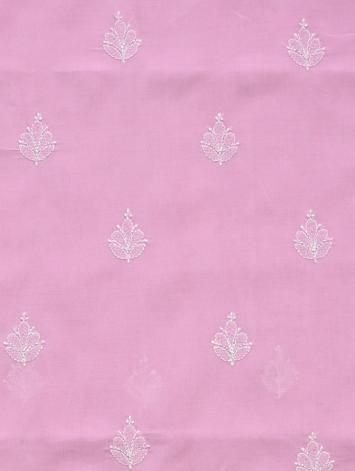 women chikankari work unstitched suit set - 21643611 - Standard Image - 3