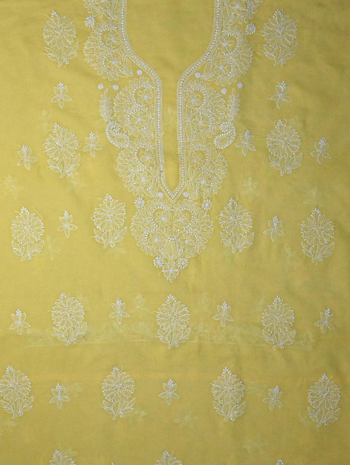 women chikankari work unstitched suit set - 21643612 - Standard Image - 3