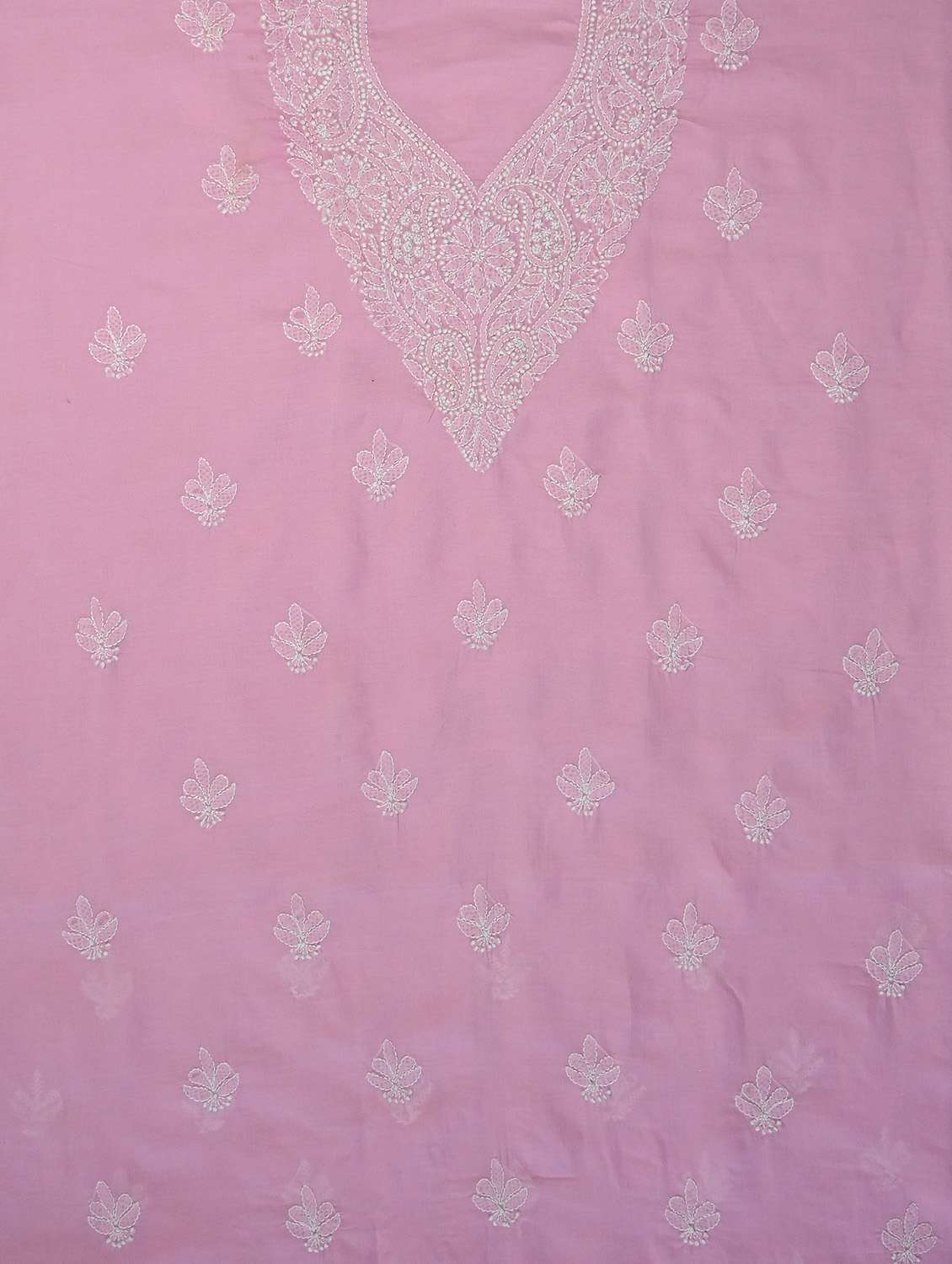women chikankari work unstitched suit set - 21643620 - Standard Image - 3