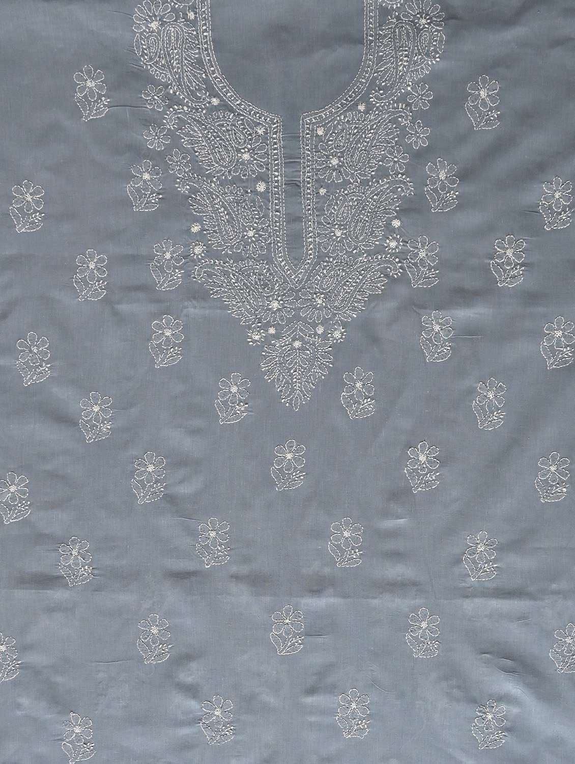 women chikankari work unstitched suit set - 21643633 - Standard Image - 3