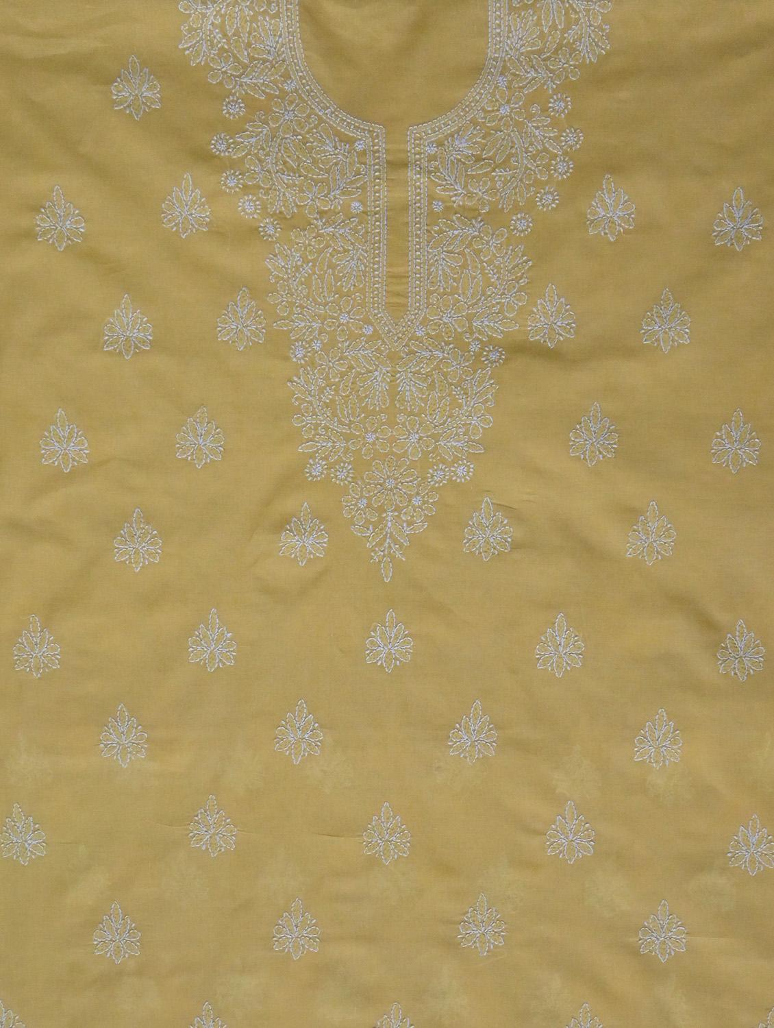 women chikankari work unstitched suit set - 21643645 - Standard Image - 3