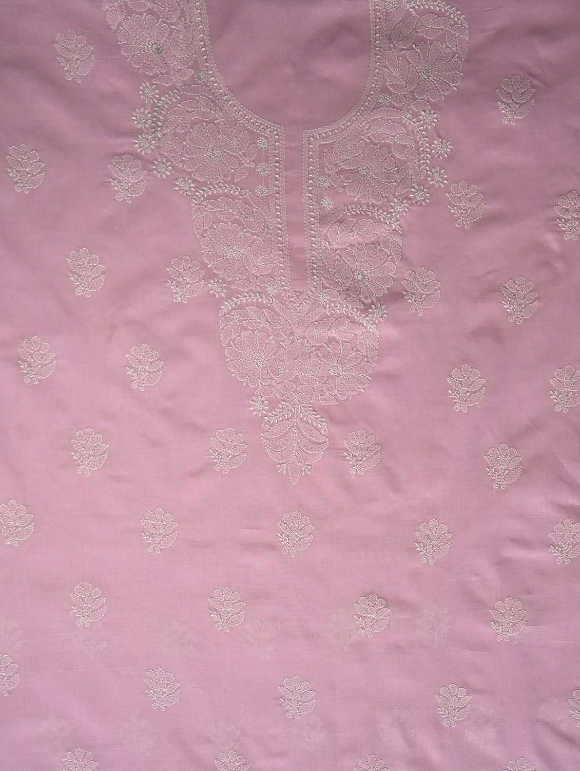 women chikankari work unstitched suit set - 21643655 -  Standard Image - 3