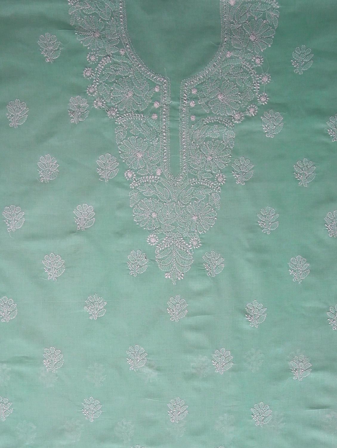 women chikankari work unstitched suit set - 21643658 - Standard Image - 3