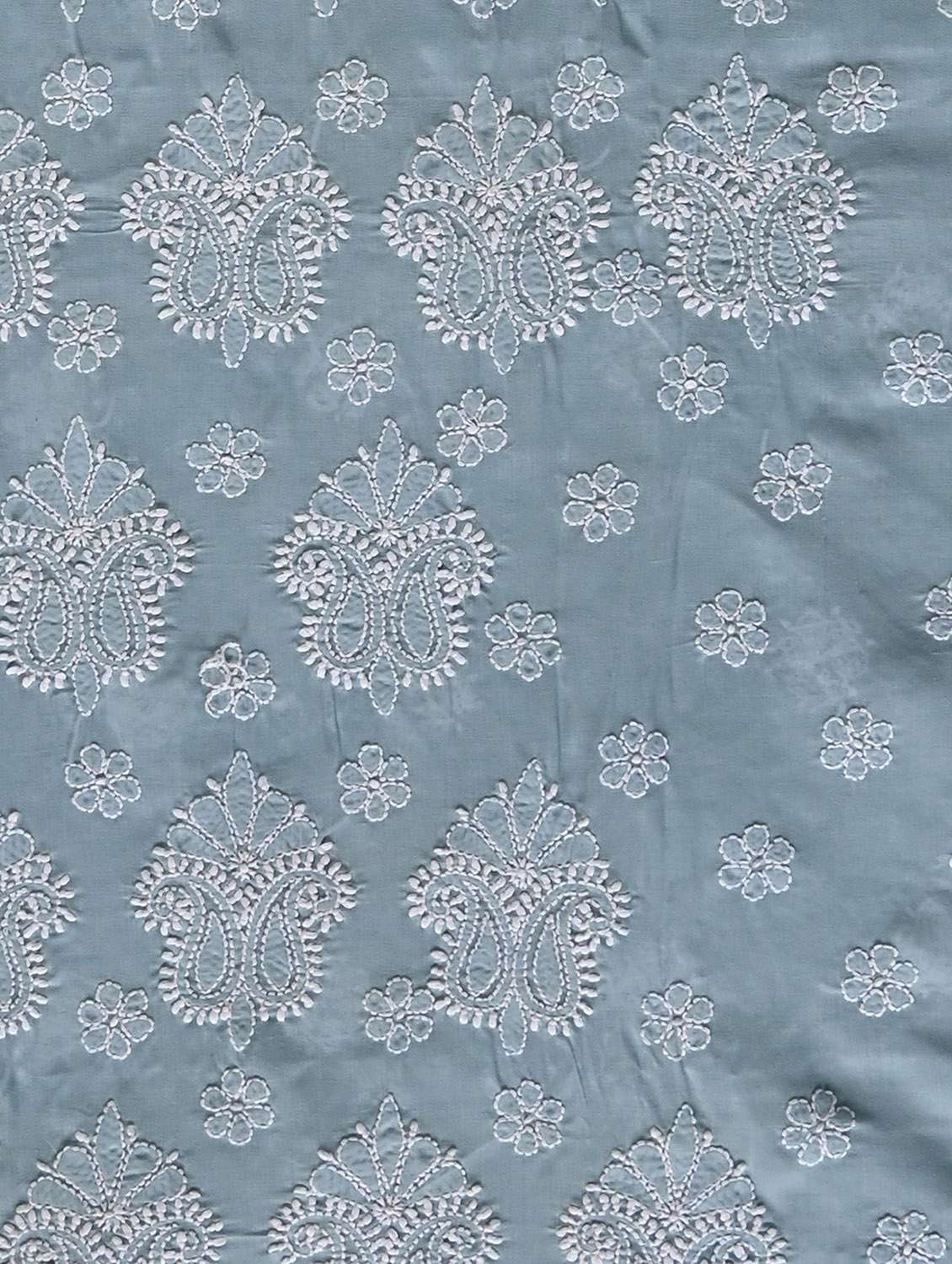 women chikankari work unstitched suit set - 21643665 -  Standard Image - 3
