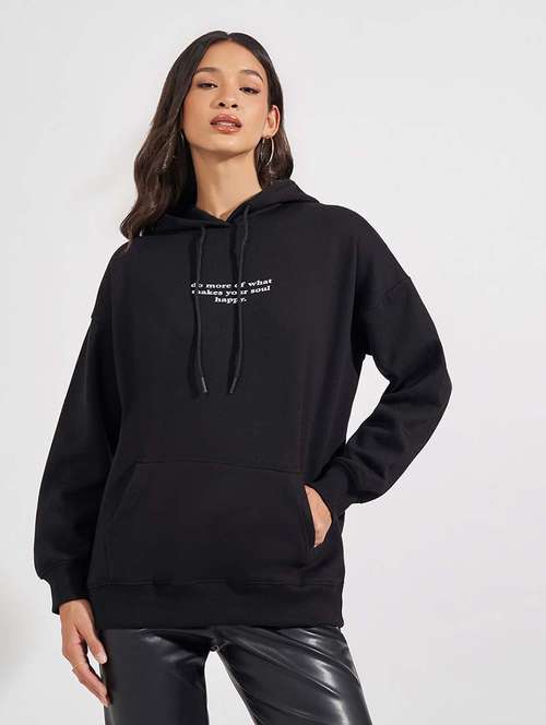 women front & back print long sleeve sweatshirt - 21643724 -  Standard Image - 0