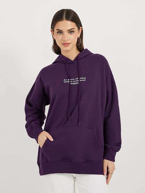 women front & back print sweatshirt - 21643725 - Standard Image - 0