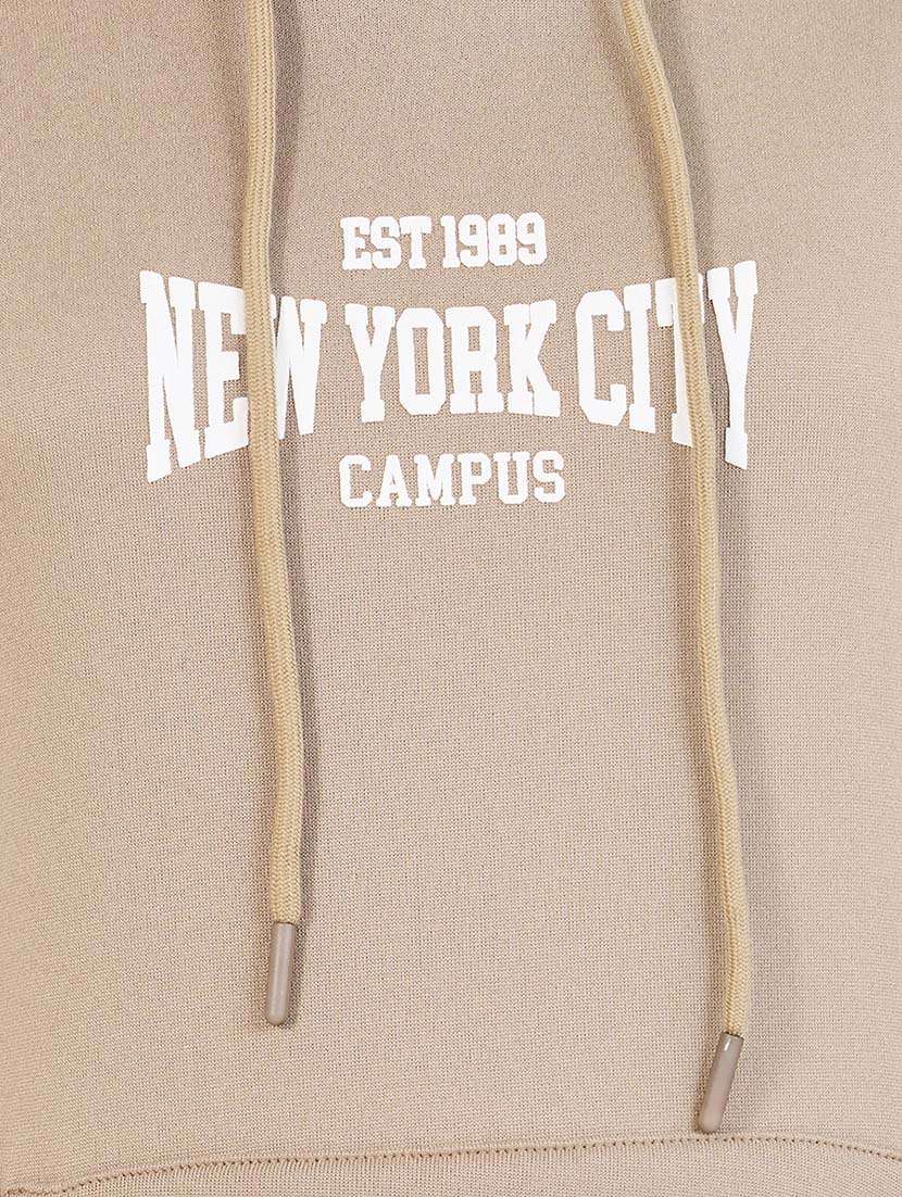 women front & back print long sleeve sweatshirt - 21643739 -  Standard Image - 3