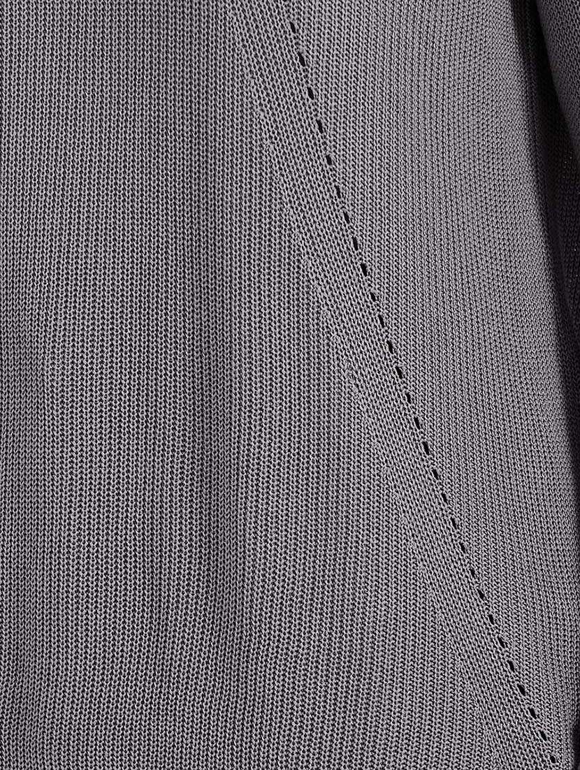 women solid long sleeves pullover - 21643818 -  Standard Image - 3